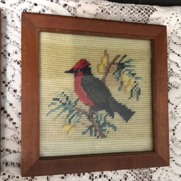 Tapestry Art 3 Pictures Hand Embroidery - Picture 3 of 6